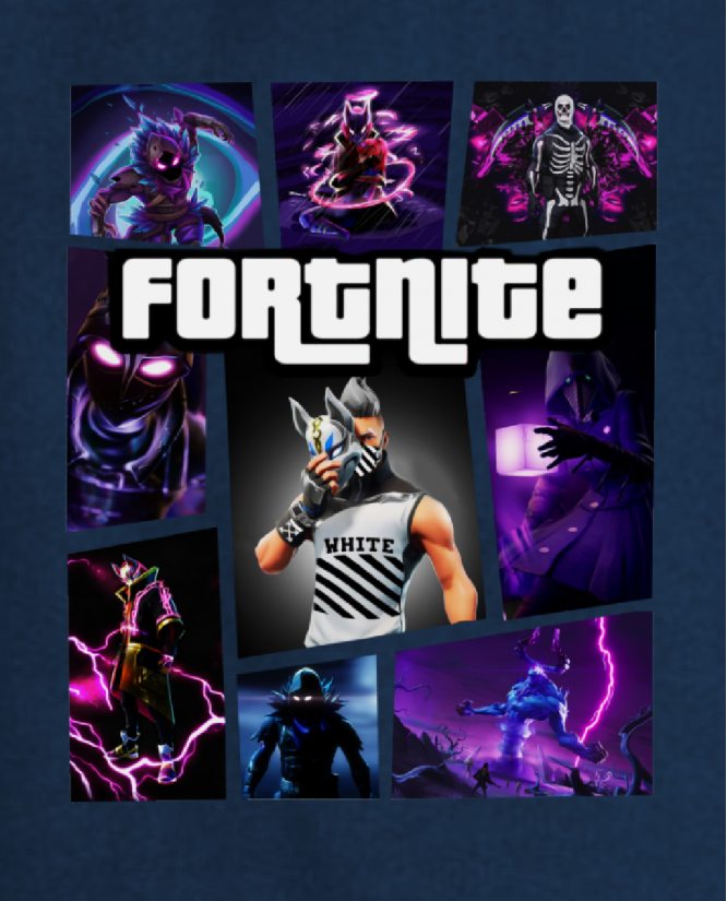 Džemperis Fortnite GTA style